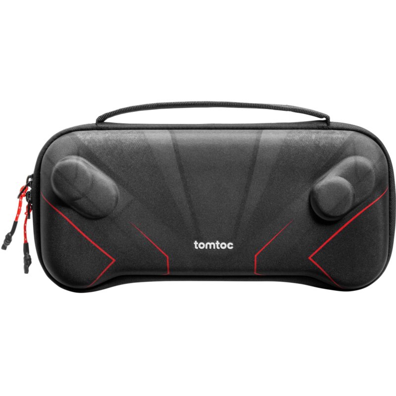 Etui TOMTOC FancyCase-G02 do Asus Rog Ally/Xbox Ally Czarno-czerwony