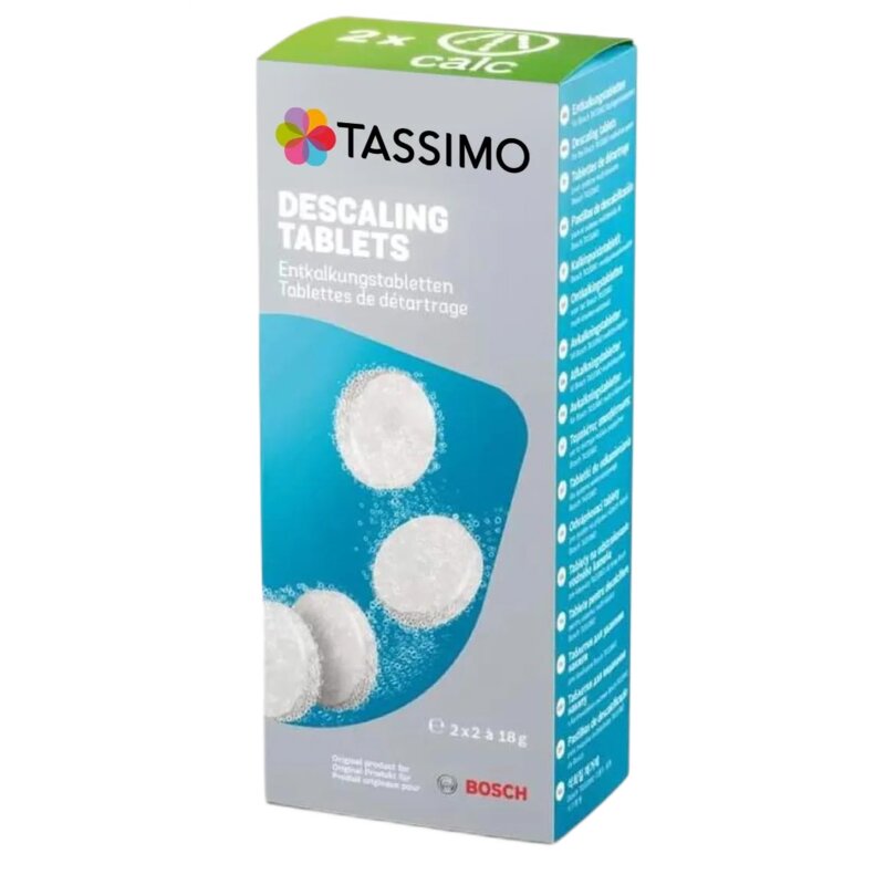 Tabletki odkamieniające do ekspresu BOSCH Tassimo TCZ6004 (4 szt.)