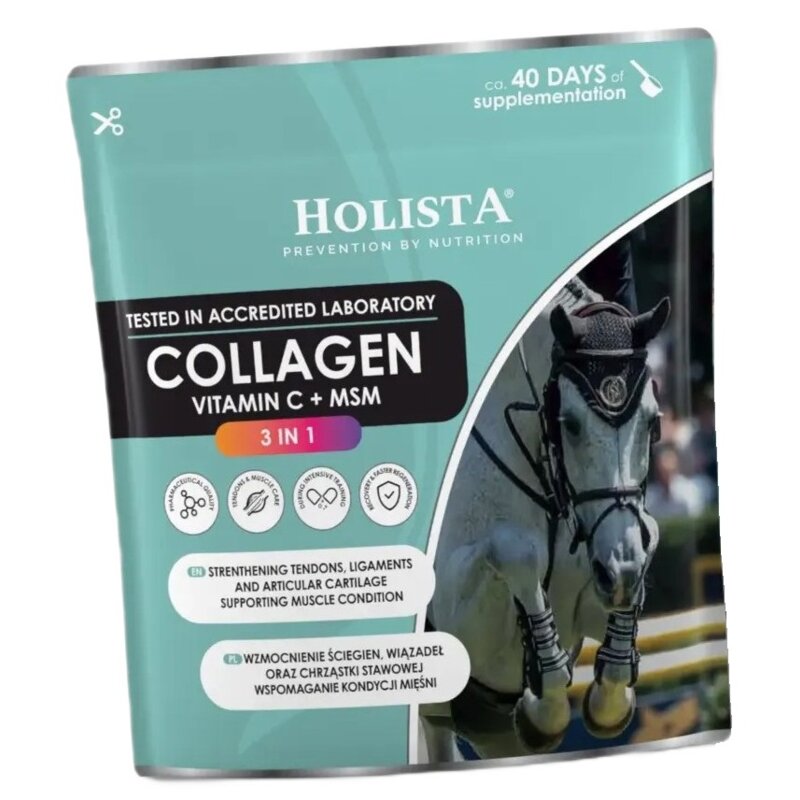 Suplement dla koni i kuców HOLISTA Kolagen 3w1 600 g
