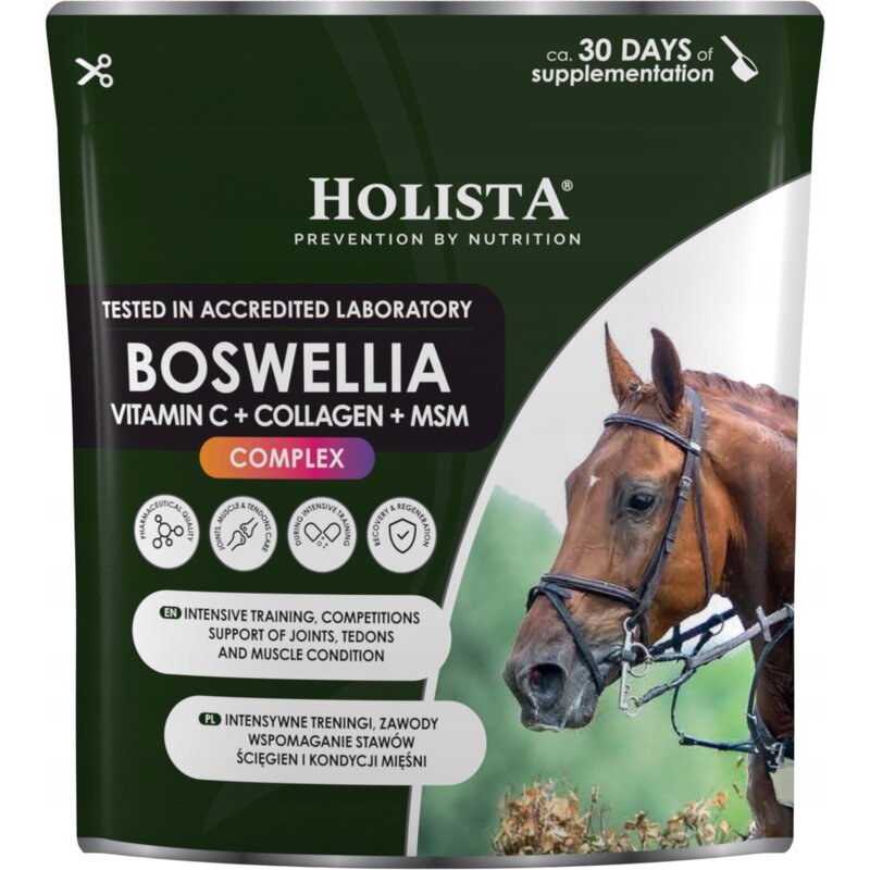 Holista Equine Boswellia Serrata Complex 4w1 dla Koni i Kuców 500 g