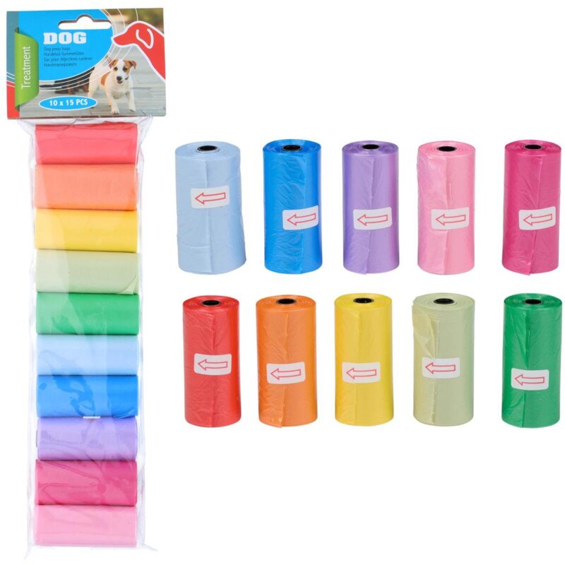 Woreczki na odchody DOGS COLLECTION 334028 (150 sztuk)