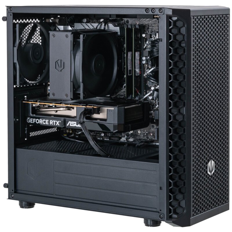 Komputer MAD DOG ENDORFY-M30AIR-I03DB16 i5-14400F 16GB RAM 1TB SSD GeForce RTX5060Ti DLSS 4.5 Wi-Fi
