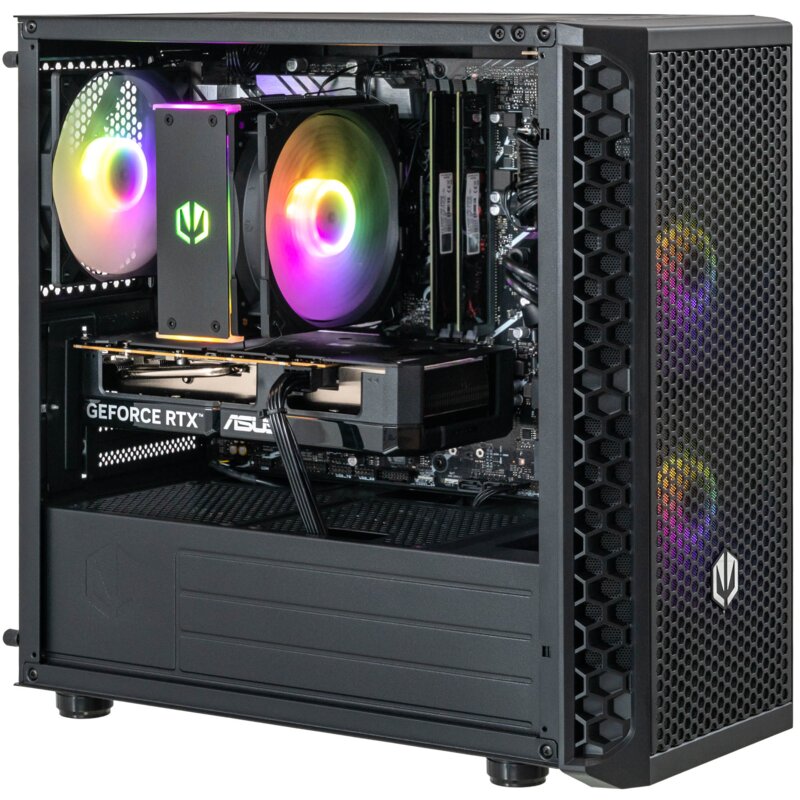 Komputer MAD DOG ENDORFY-M30ARGB-I03DR16 i5-14400F 16GB RAM 1TB SSD GeForce RTX5060Ti DLSS 4.5 Wi-Fi