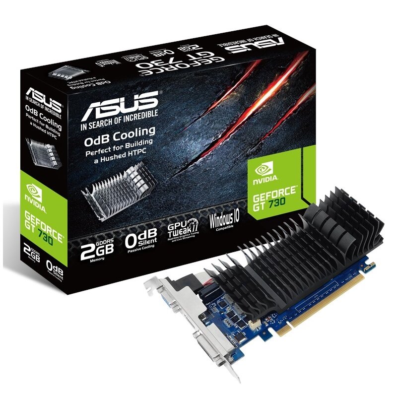 Karta graficzna ASUS GeForce GT730 Silent Low Profile 2GB