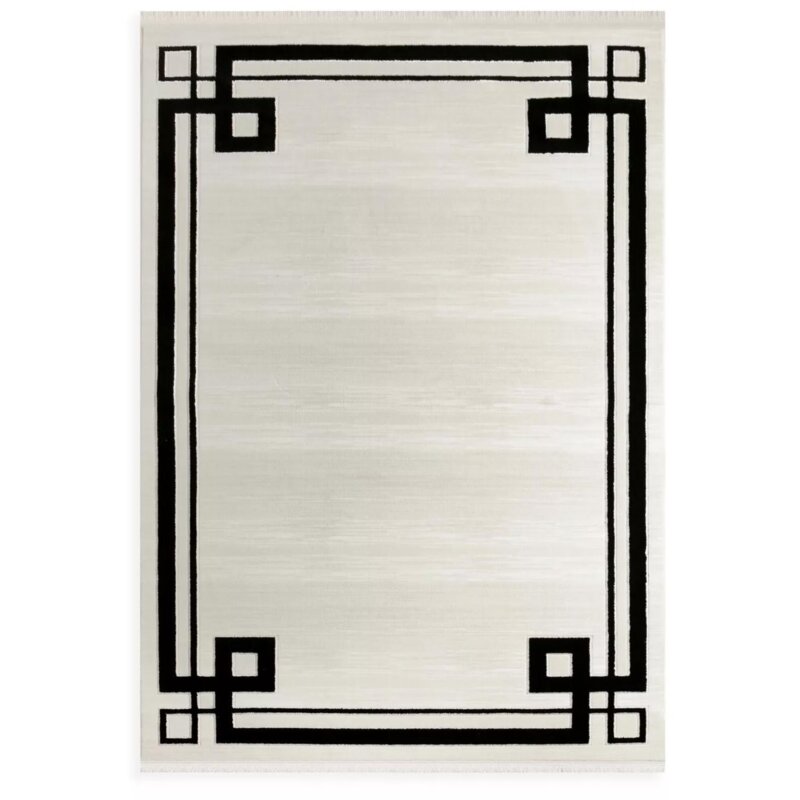 Dywan EUROFIRANY Aura3 490859 140 x 190 cm Jasnoszary