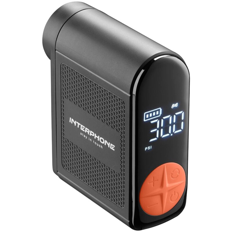Pompka rowerowa elektryczna INTERPHONE Air Pump Mini INTERPHOAIRPUMP3K z manometrem