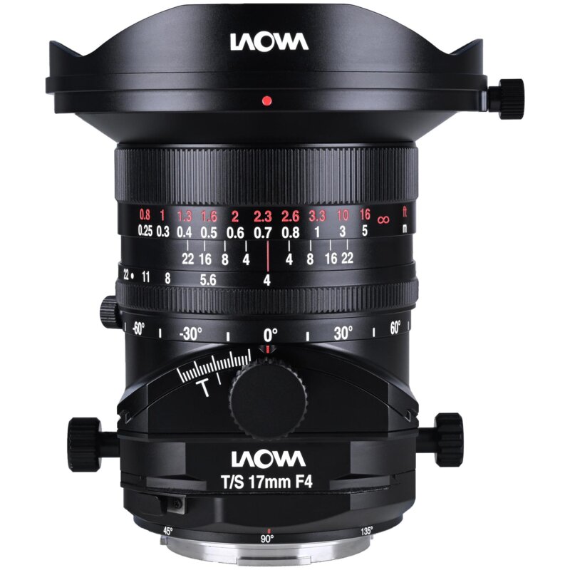 Obiektyw LAOWA Zero-D Tilt-Shift 17 mm f/4.0 do Canon RF
