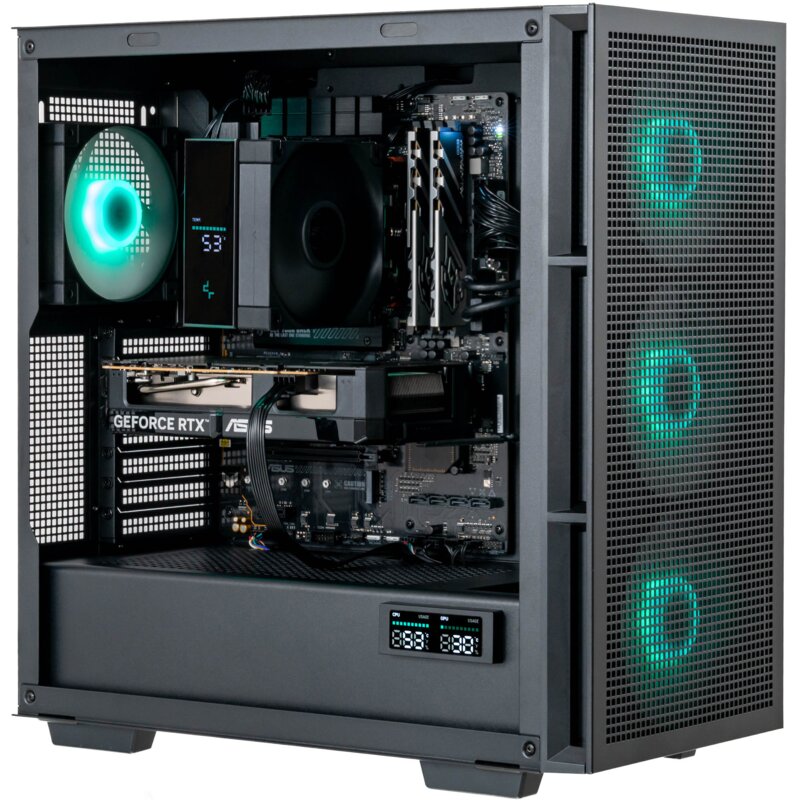 Komputer MAD DOG DEEPCOOL-A36WR32WH R5-7500F 32GB RAM 1TB SSD GeForce RTX5060Ti DLSS 4.5 Wi-Fi Windows 11 Home