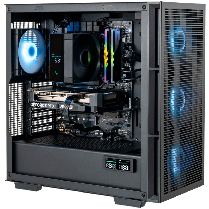 Komputer MAD DOG DEEPCOOL-A37DR16 R5-7500F 16GB RAM 1TB SSD GeForce RTX5060Ti DLSS 4.5 Wi-Fi