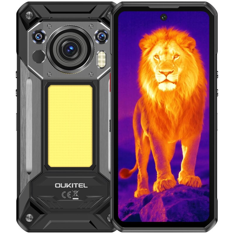 Smartfon OUKITEL WP500 Ultra 5G 12GB/1TB 6.78" 120Hz Czarny