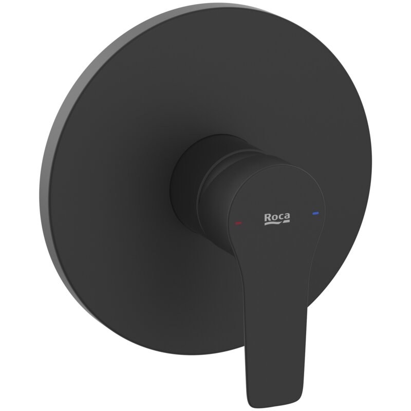 Bateria prysznicowa podtynkowa ROCA Monodin A5A228GNB0 Czarny mat