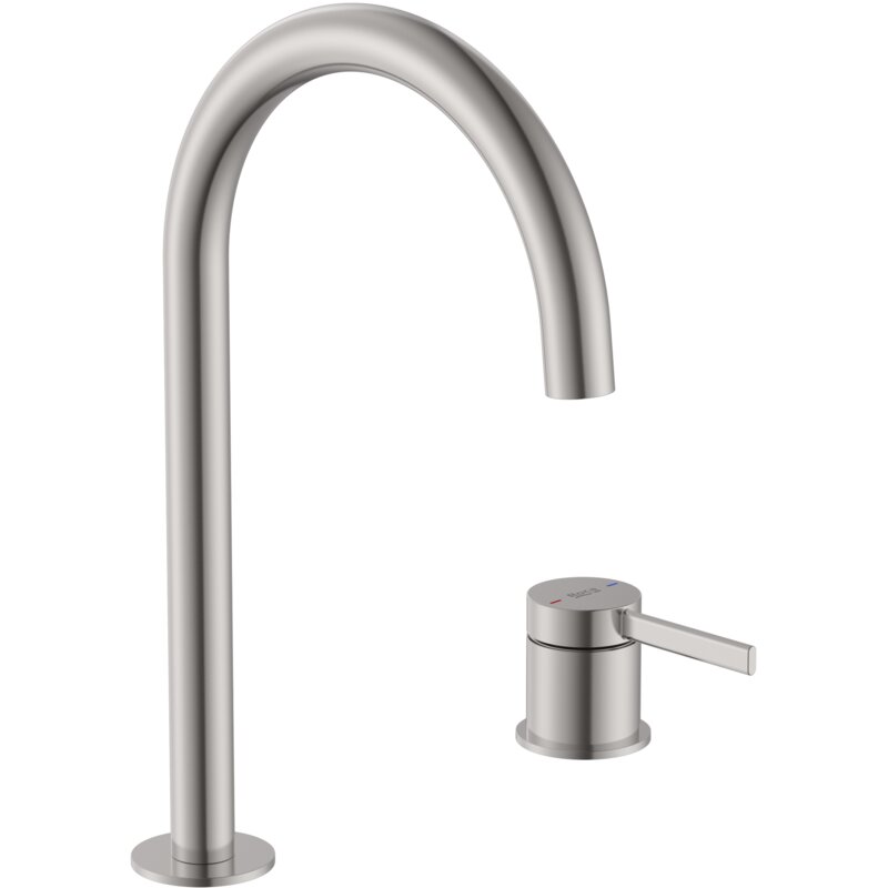 Bateria umywalkowa ROCA Ona A5A389ESM0 Inox