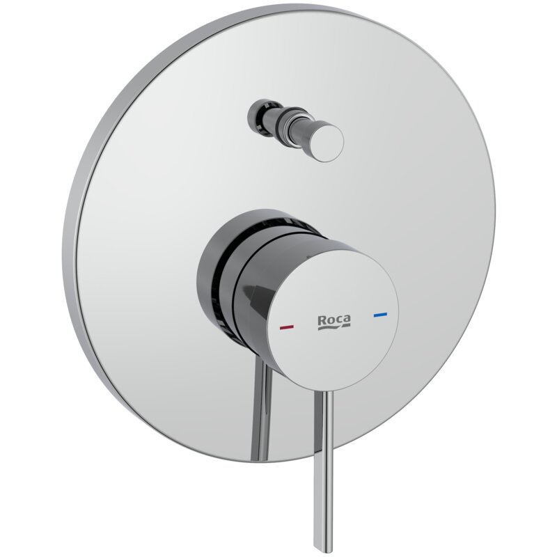 Bateria wannowo-prysznicowa podtynkowa ROCA Ona A5A0B9EC00 Chrom