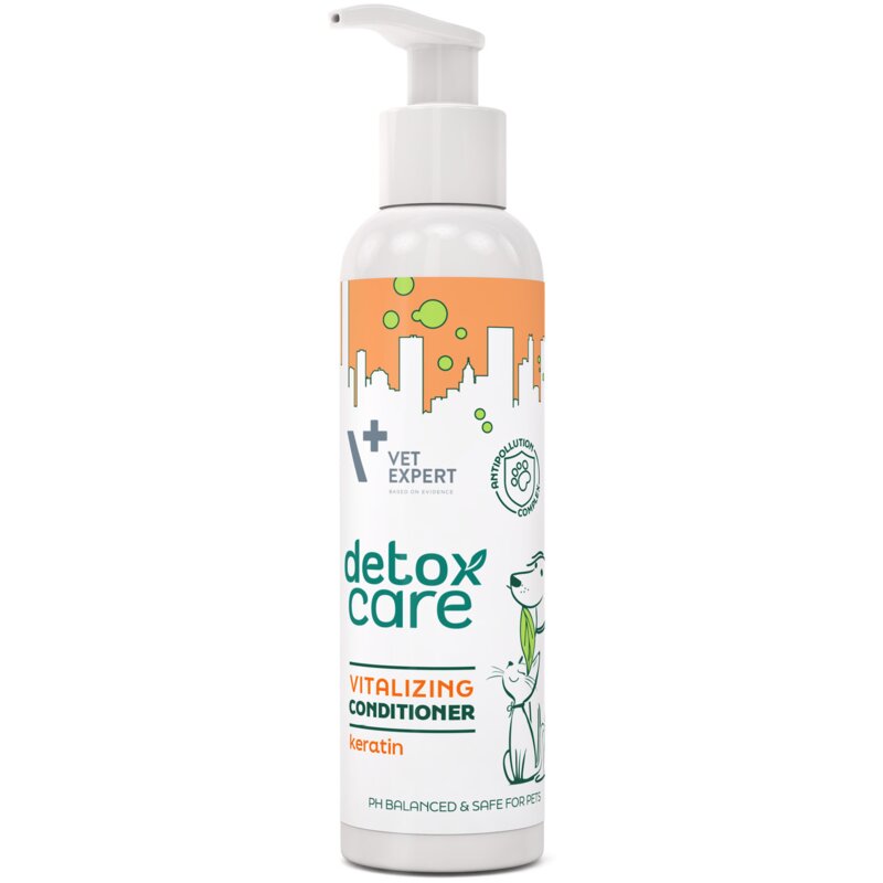 Vet Expert Detox Care Vitalizing Conditioner - odżywka dla psa i kota, ułatwiająca rozczesywanie 150 ML