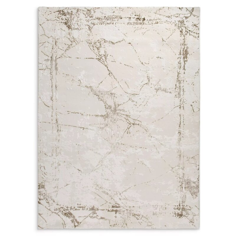 Dywan EUROFIRANY Asia2 140 x 190 cm Beżowy