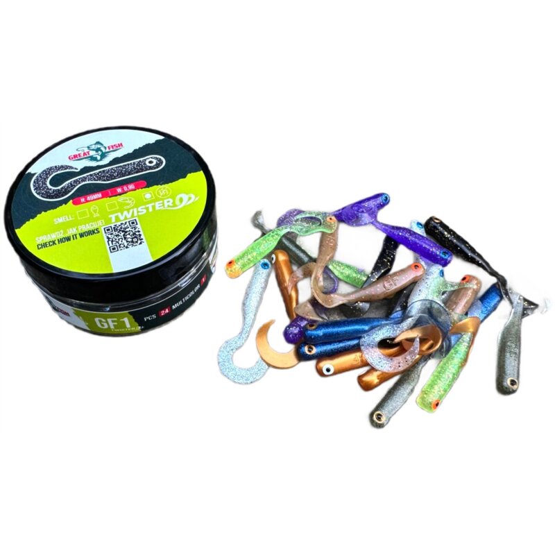 Przynęta GREAT FISH GF1T0173 49 mm Wielokolorowy (24 szt.)