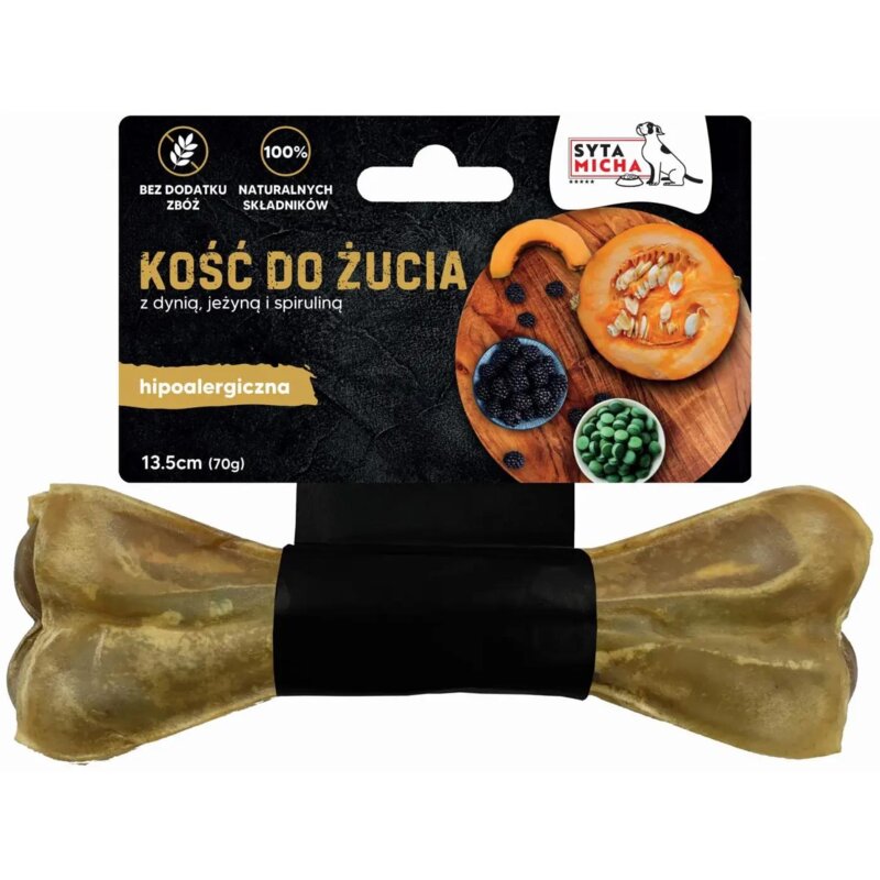 Przysmak dla psa SYTA MICHA Hipoalergiczna kość z koniną 70 g