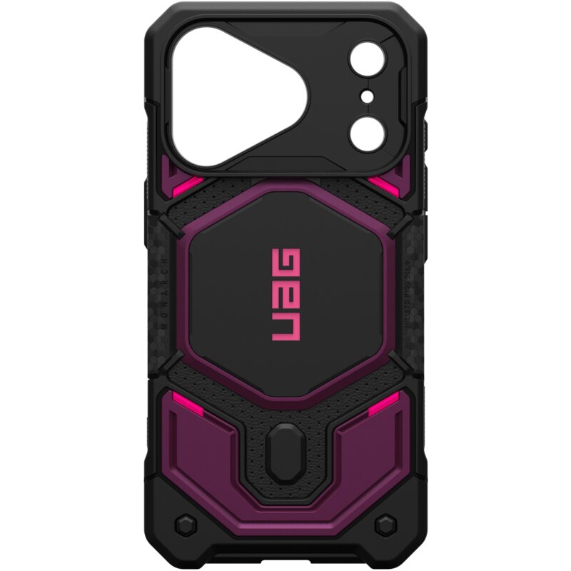 Etui UAG Monarch Pro MagSafe do Apple iPhone 17 Pro/18 Pro Czarno-fioletowy