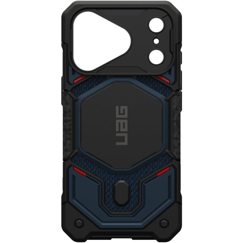 Etui UAG Monarch Pro MagSafe do Apple iPhone 17 Pro/18 Pro Kevlar Czarno-granatowy