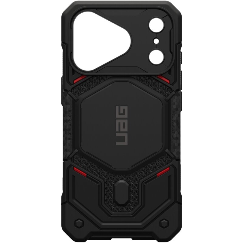 Etui UAG Monarch Pro MagSafe do Apple iPhone 17 Pro/18 Pro Kevlar Czarny