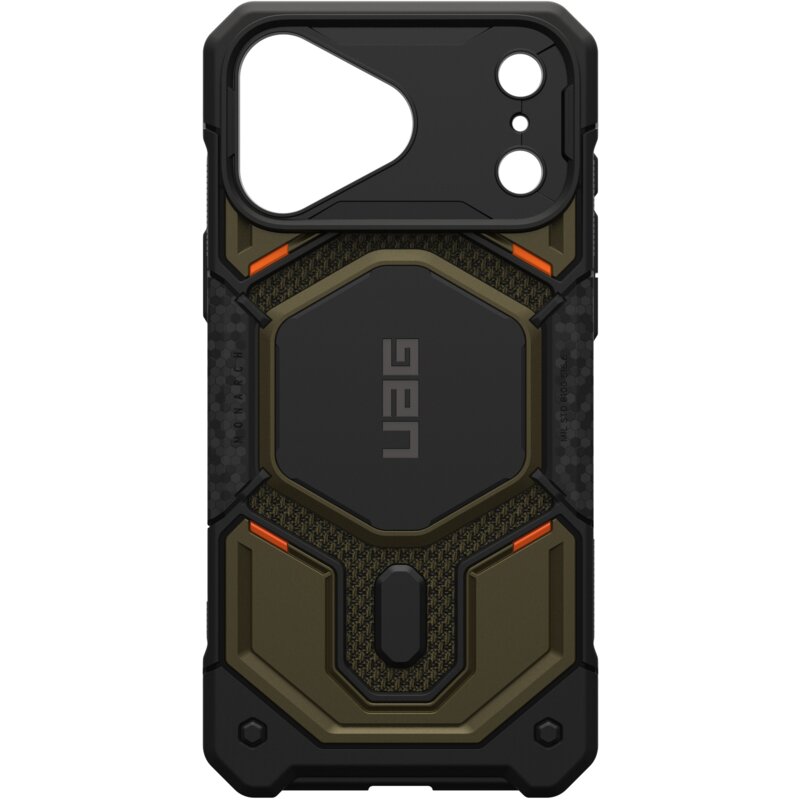 Etui UAG Monarch Pro MagSafe do Apple iPhone 17 Pro Max/18 Pro Max Kevlar Czarno-zielony
