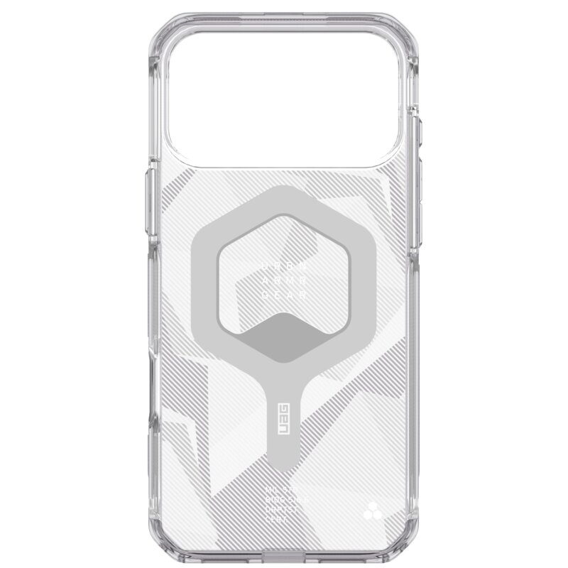 Etui UAG Plyo MagSafe do Apple iPhone 17 Pro Max/18 Pro Max Przezroczysto-szary