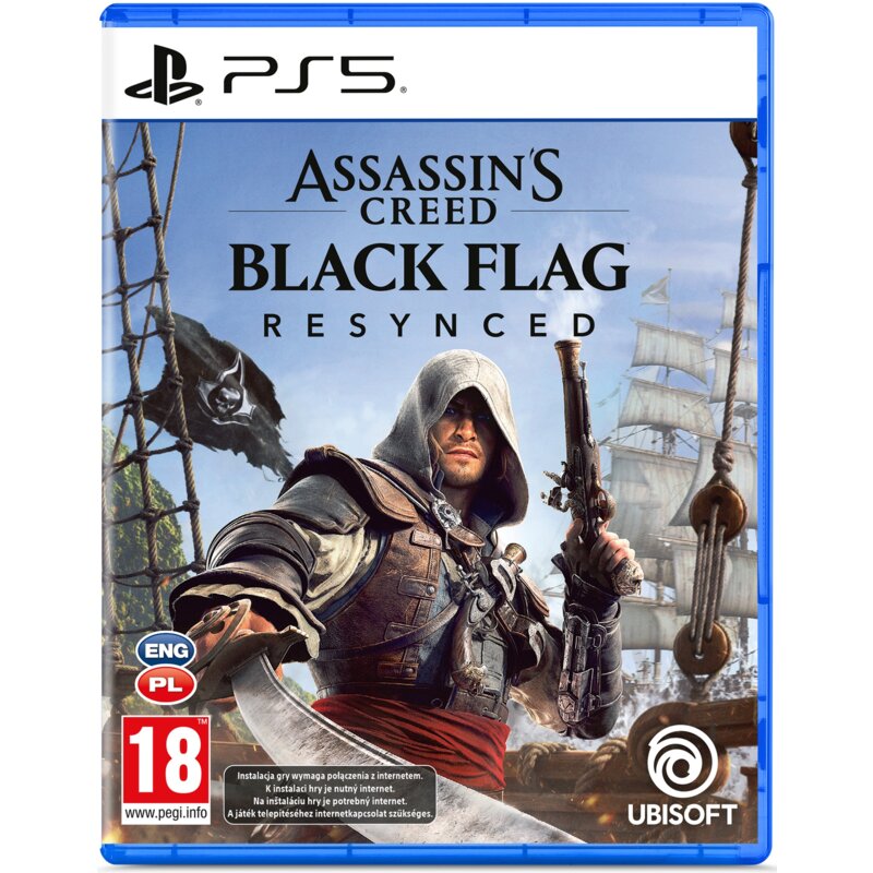 Assassin's Creed Black Flag Resynced PS5 Szkarłatny Pakiet po Polsku Nowa