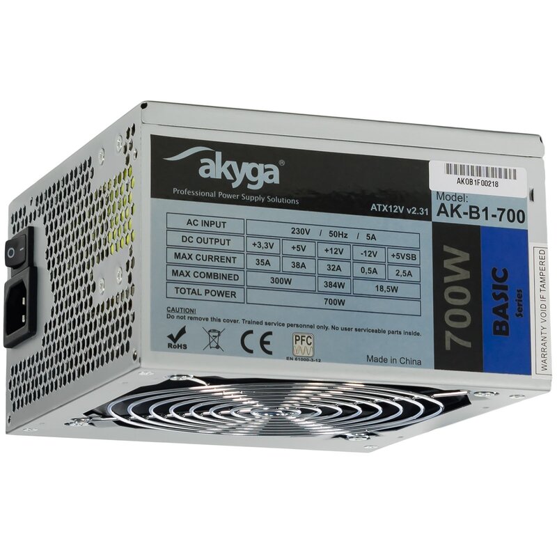 Zasilacz AKYGA AK-B1-700 700W