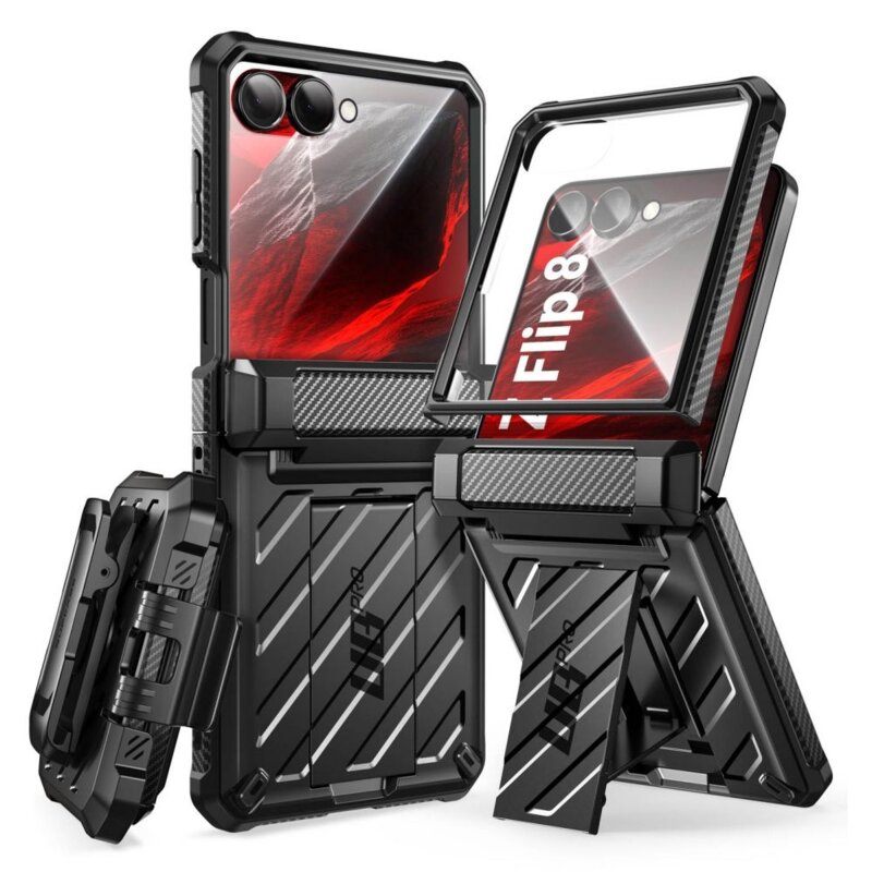 Etui SUPCASE Unicorn Beetle Pro  do Samsung Galaxy Z Flip 8 Czarny