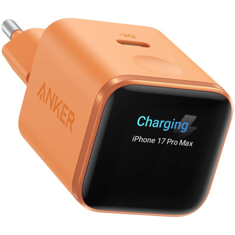Ładowarka sieciowa ANKER Nano A121D 45W Pomarańczowy ładowarka do telefonu USB-C