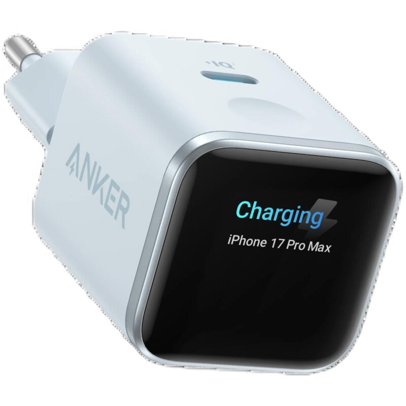 Ładowarka sieciowa ANKER Nano A121D 45W Jasnoniebieski ładowarka do telefonu USB-C
