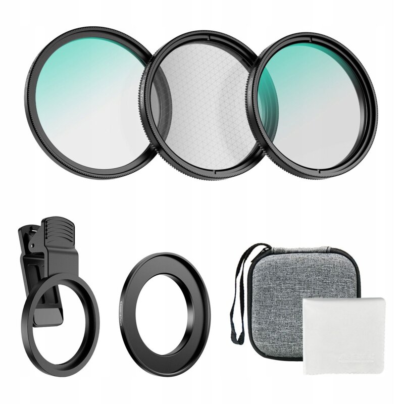 Zestaw filtrów do telefonu APEXEL APL-67FL3S + Adapter + Etui