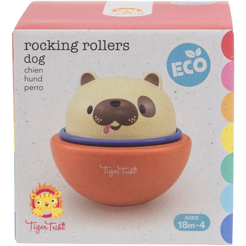 Zabawka edukacyjna TIGER TRIBE Rocking Rollers Pies
