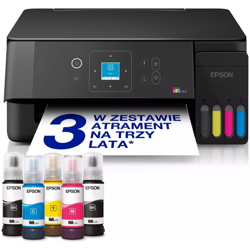 Urządzenie wielofunkcyjne EPSON EcoTank L3362 Druk w kolorze, Wi-Fi