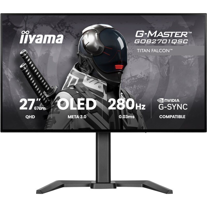 Monitor IIYAMA G-Master Titan Falcon GOB2701QSC-B1 27