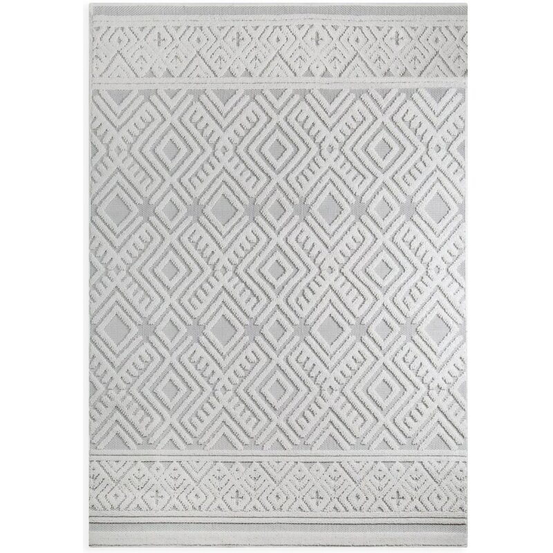 Dywan EUROFIRANY Didar7 80 x 150 cm Jasnobeżowy