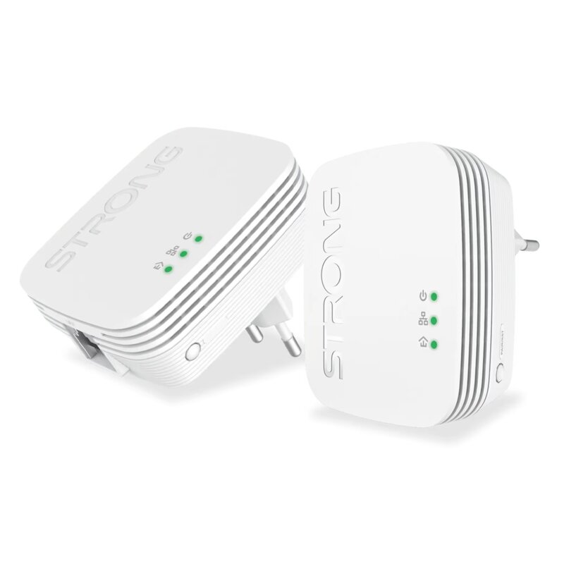 Powerline STRONG 600 Duo Mini 600 Mb/s, Zasięg 300 m (2 szt.)