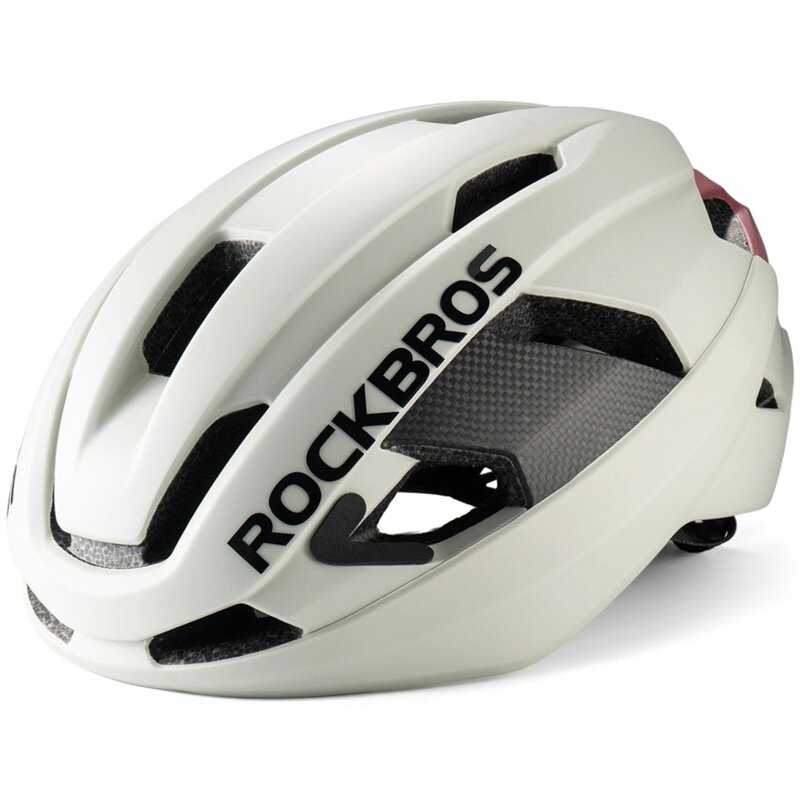 Kask rowerowy ROCKBROS LK-15 Jasnoszary Szosowy (rozmiar L)