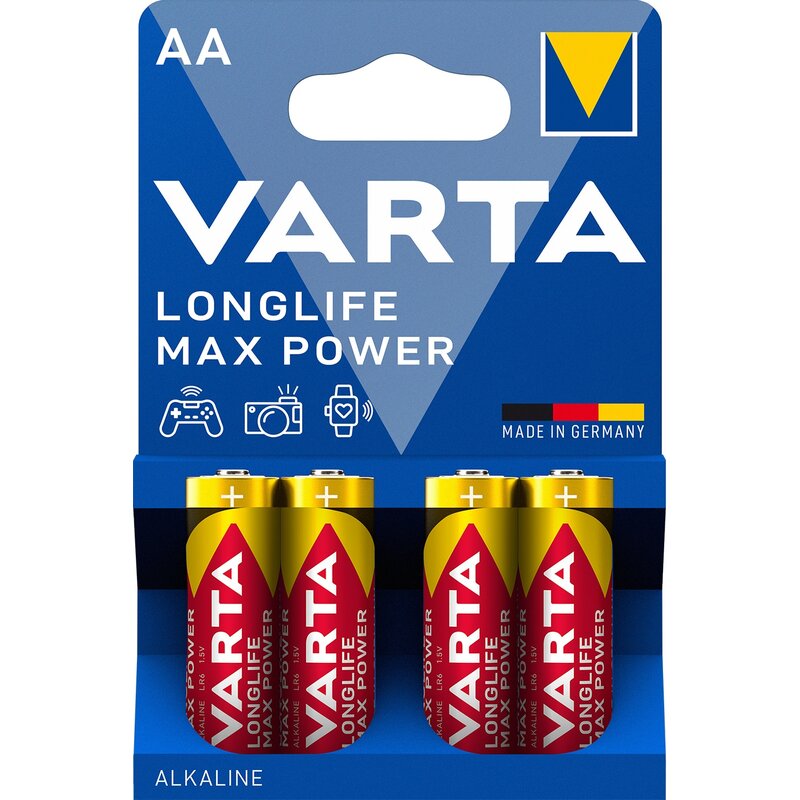 Varta Longlife Max Power AA (4 szt.)