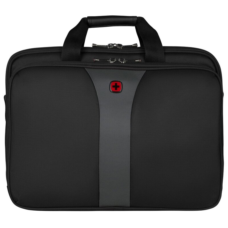 Torba na laptopa WENGER Legacy 17 cali Czarno-szary