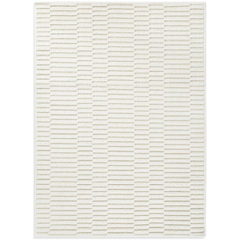 Dywan EUROFIRANY Rwda1 80 x 150 cm Beżowy