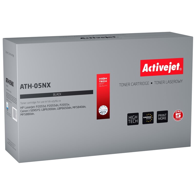 Toner ACTIVEJET do HP CE505X ATH-05NX Czarny