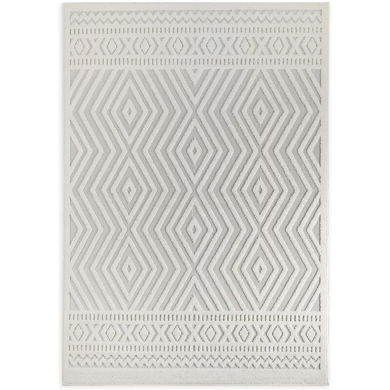 Dywan EUROFIRANY Didar4 80 x 200 cm Kremowy