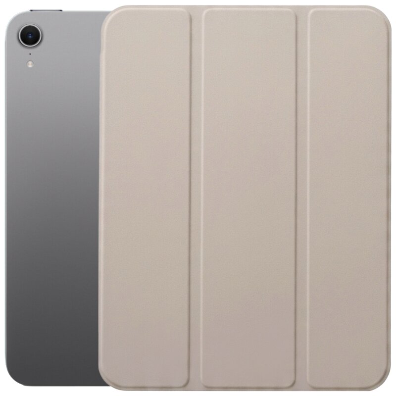 3mk Hardy TabCase do iPad A17 Pro (6/7) (8.3") Beżowy