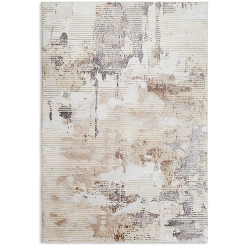 Dywan EUROFIRANY Omega1 60 x 100 cm Kremowy