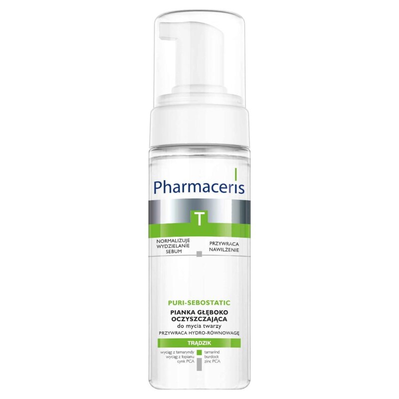 Pharmaceris t puri-sebostatic pianka do twarzy głęboko oczyszczająca - 150 ML