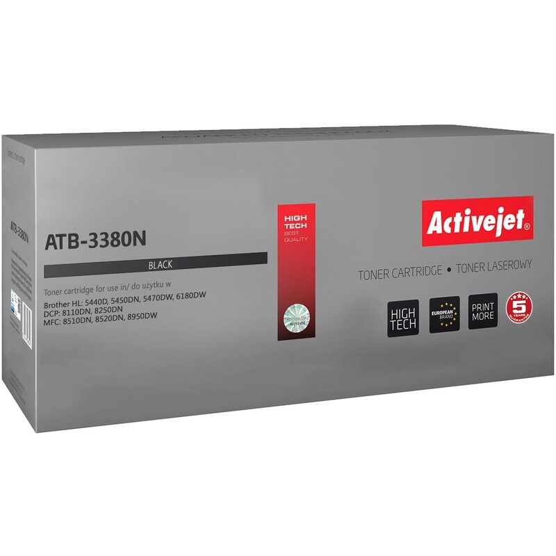 ActiveJet ATB-3380N (zamiennik TN-3380) Czarny