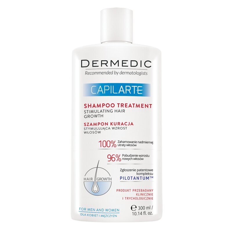 Dermedic capilarte szampon kuracja stymulująca wzrost włosów - 300 ML
