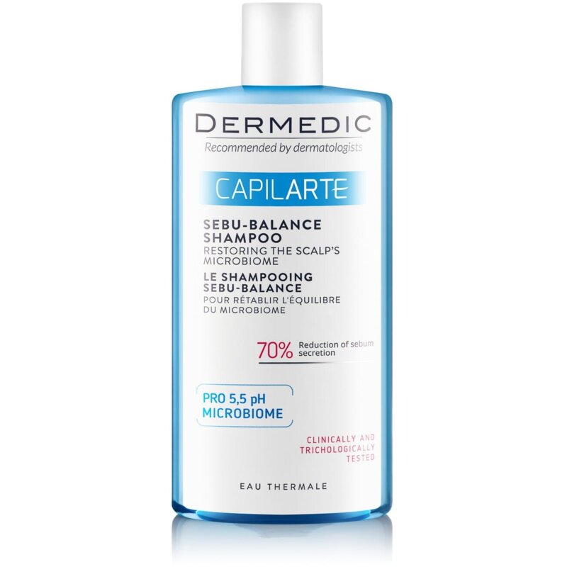 Dermedic capilarte szampon sebu-balance przywracający równowagę mikrobiomu skóry - 300 ML