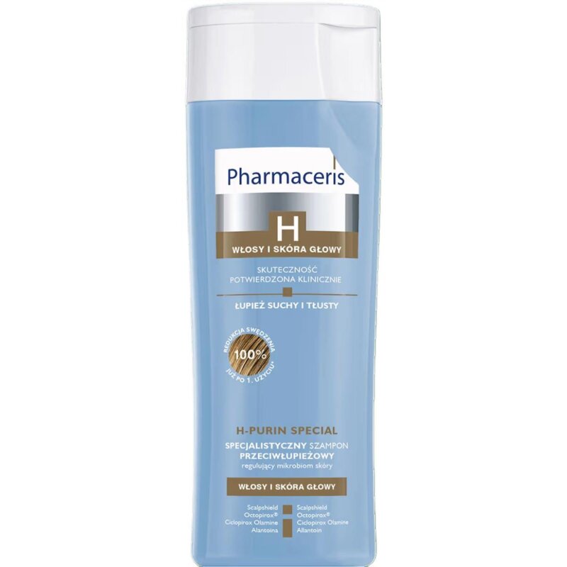 Szampon PHARMACERIS H H-Purin Specjal 250 ml